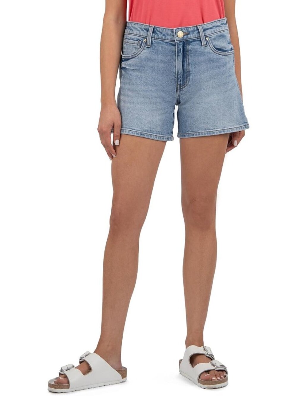 High Rise Denim Shorts for Women | Stylish & Comfortable Summer Essential